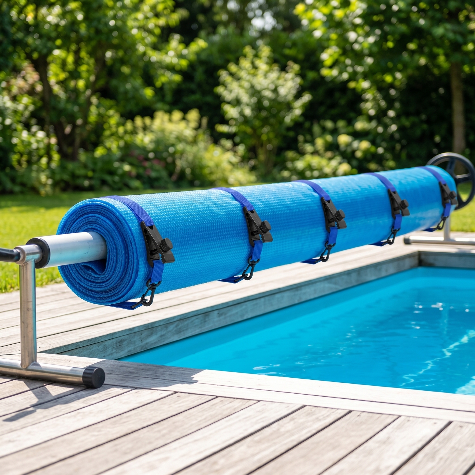 Reel Cover - Kit de sangles pour couverture solaire,