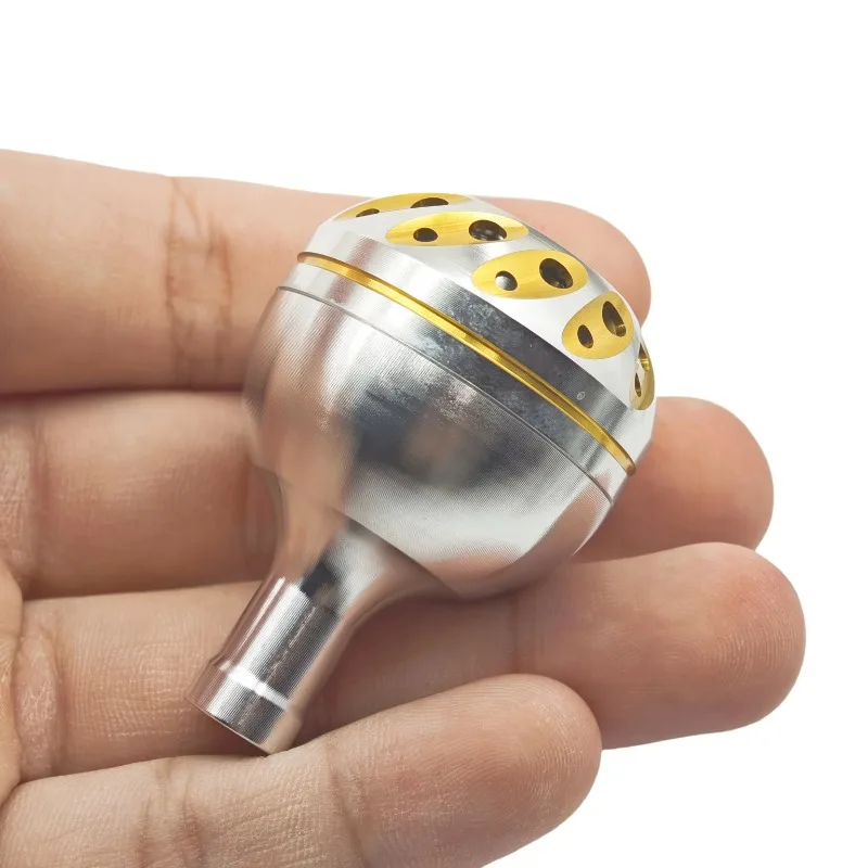 Reel Handle - Bouton de poignée sphérique Baitcaster, moulinet