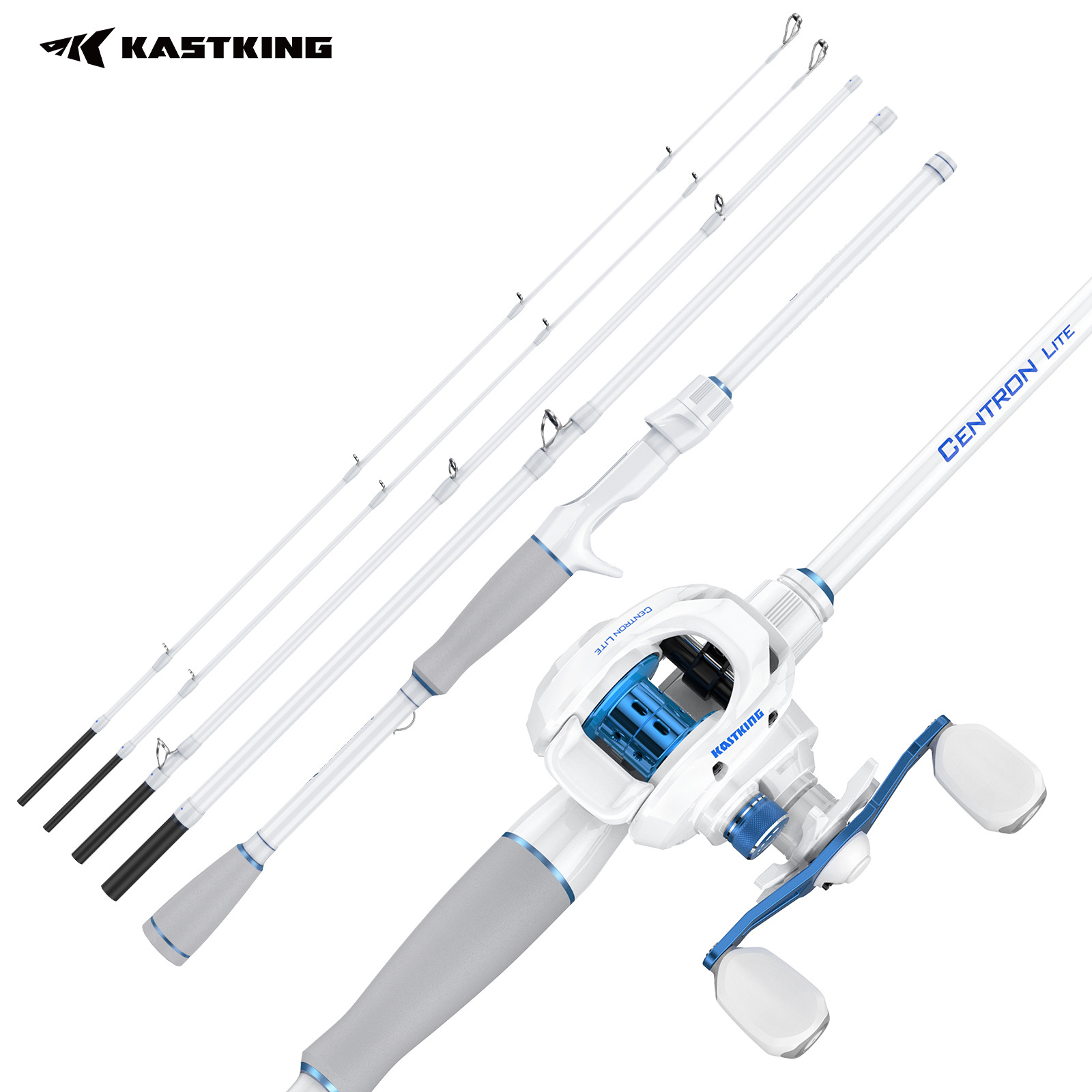 Trolling Reel - Ensemble de pêche KastKing Centron Lite