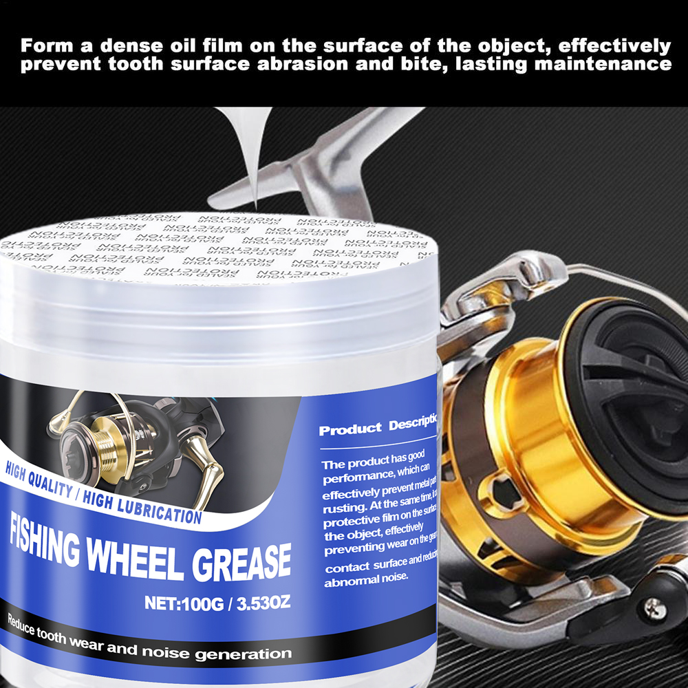 Reel Lubricant - Graisse pour moulinet de pêche 50g/100g,