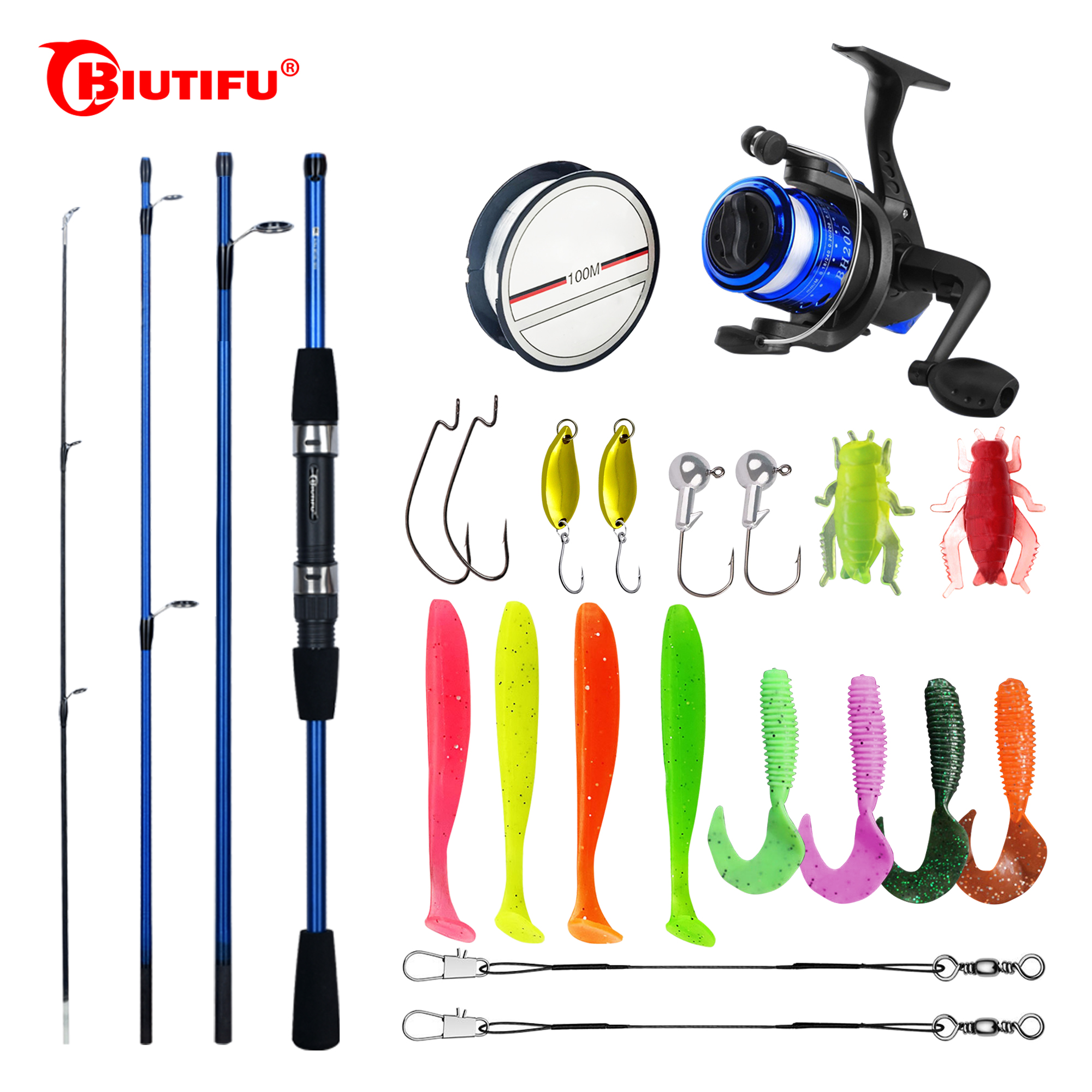 Spincast Reel - BIUTIFU-Moulinet Spinning ChlorMax Drag pour la
