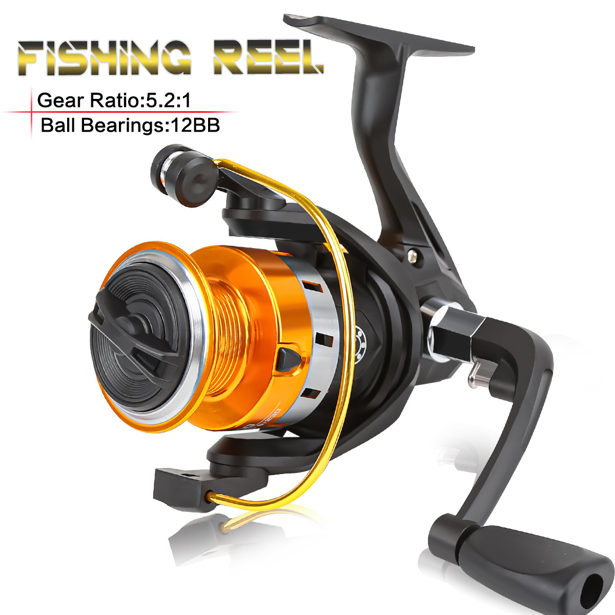 Ice Fishing Reel - Moulinet de pêche spinning avec bobine
