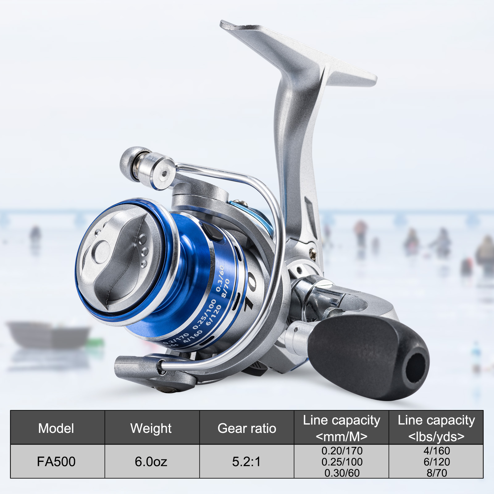 Goture Nouveaux Moulinets de P - Ice Fishing Reel avis et prix