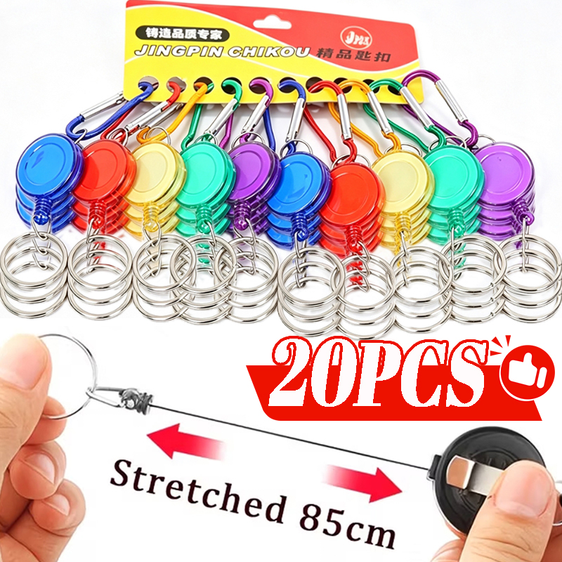 1/20 pièces Porte-clés rétract - Conventional Reel avis et prix