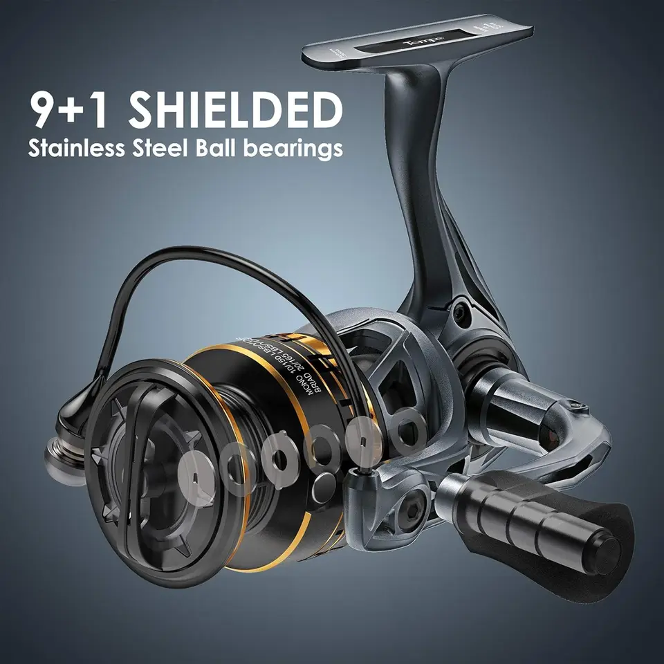 Moulinet de pêche spinning, 9+ - Spinning Reel avis et prix