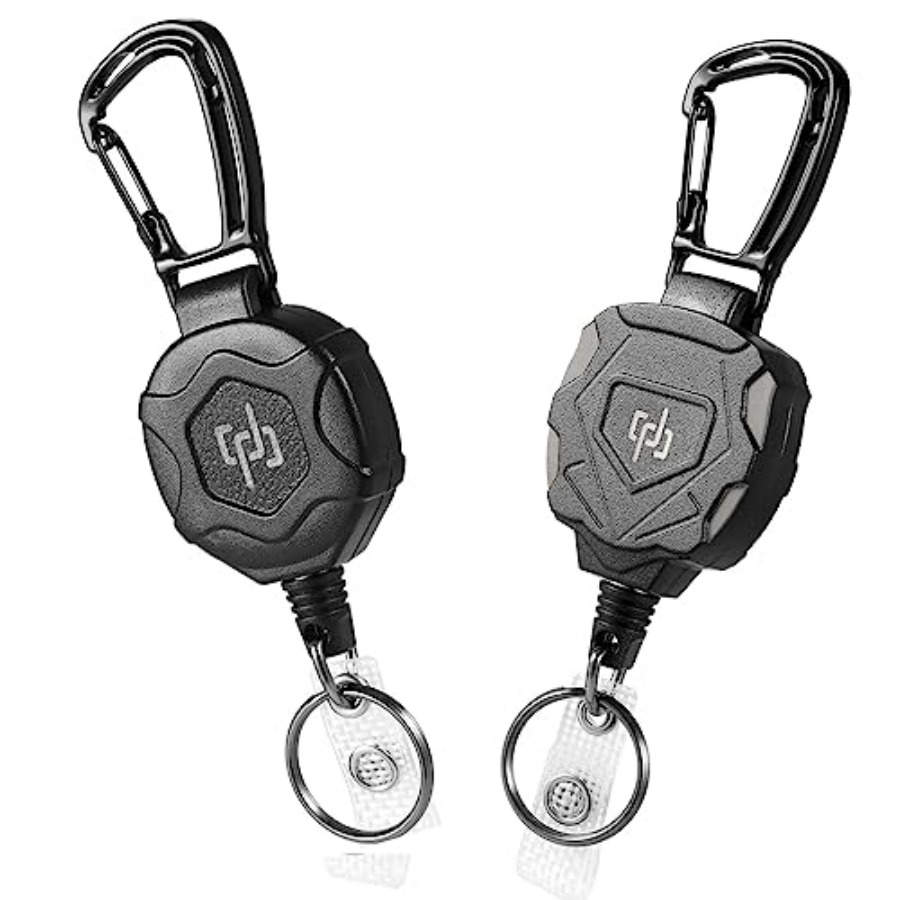 Lot de 2 porte-clés rétractabl - Conventional Reel avis et prix