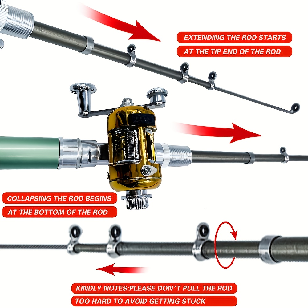 Canne à pêche sur glace de poc - Ice Fishing Reel avis et prix