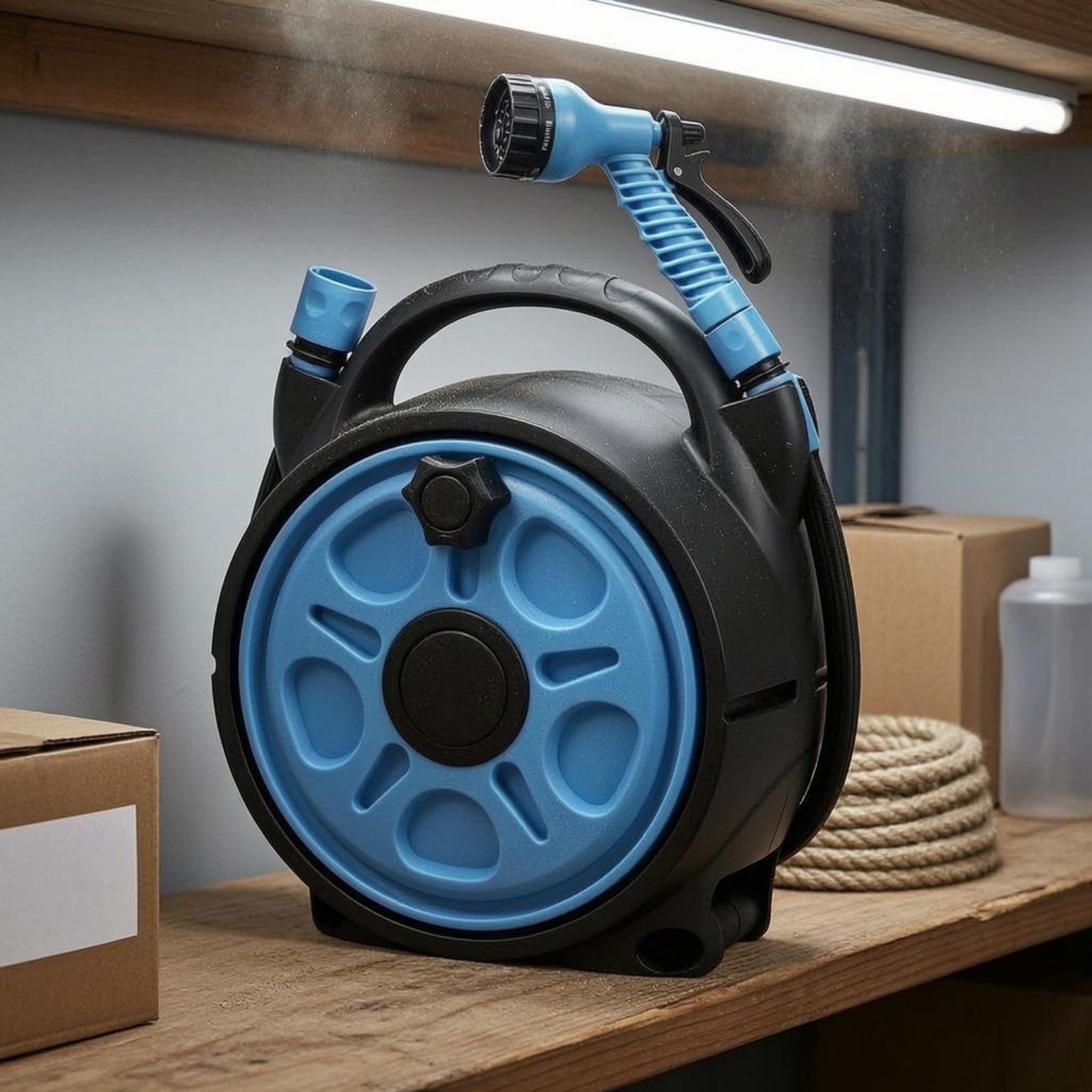 Enrouleur de tuyau pulvérisate - Reel Handle avis et prix