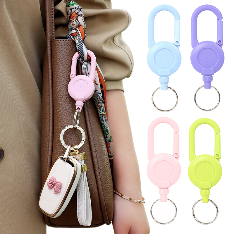 1/2PCS Porte-clés rétractable  - Conventional Reel avis et prix