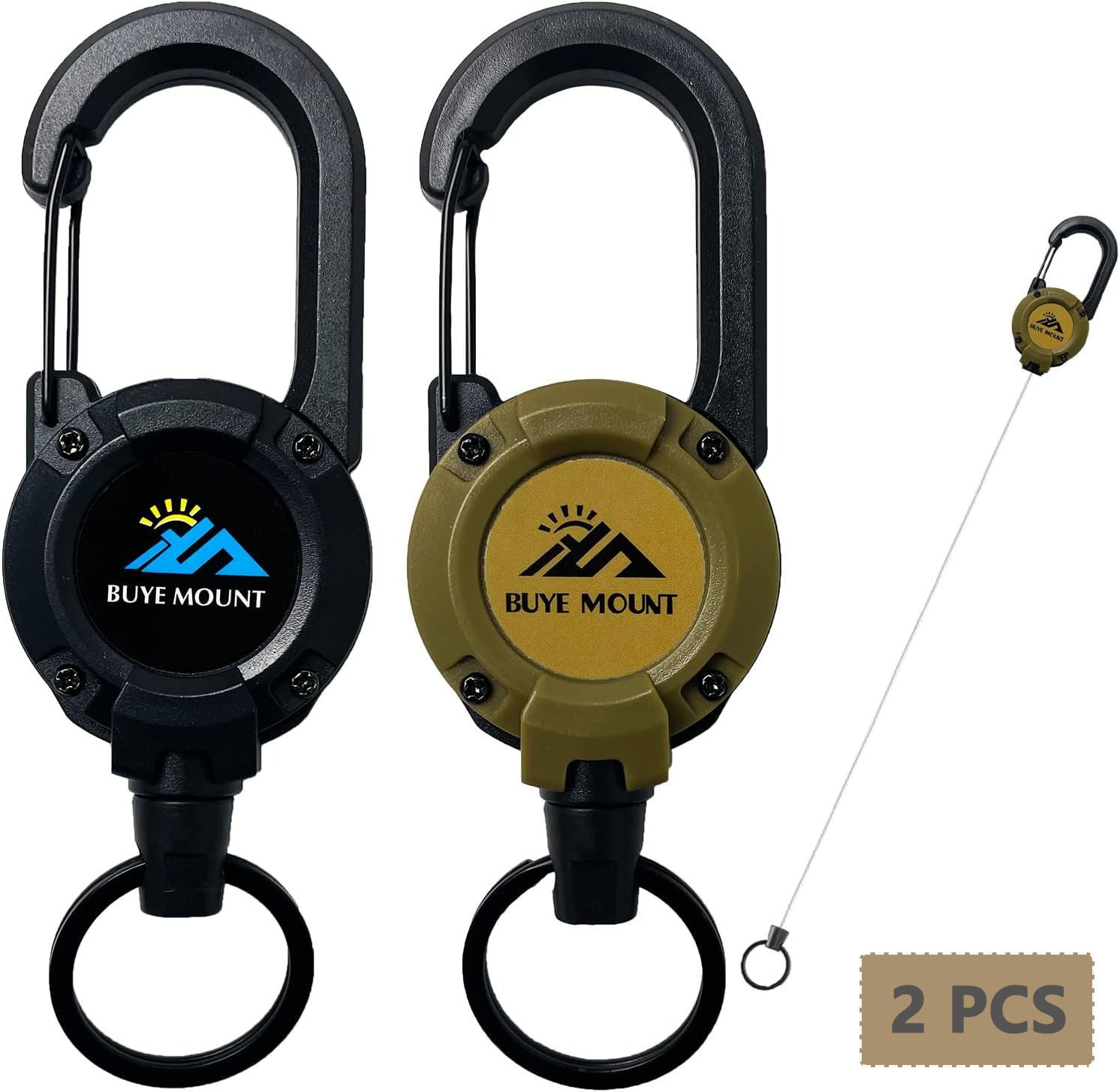 Lot de 2 porte-clés rétractabl - Conventional Reel avis et prix